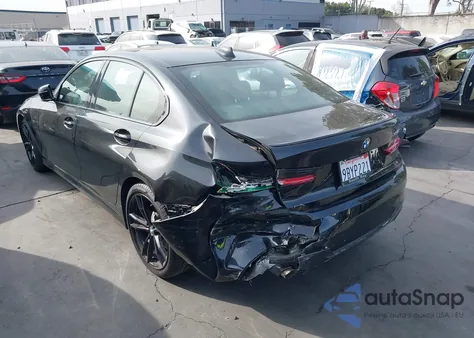 2022 BMW 330I z USA, uszkodzony, nr VIN 3MW5R1J07N8C71454